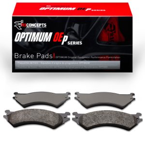 Ford E-350 Econoline Brake Pads - Rear - R1 Concepts - Optimum OE - `99-`07